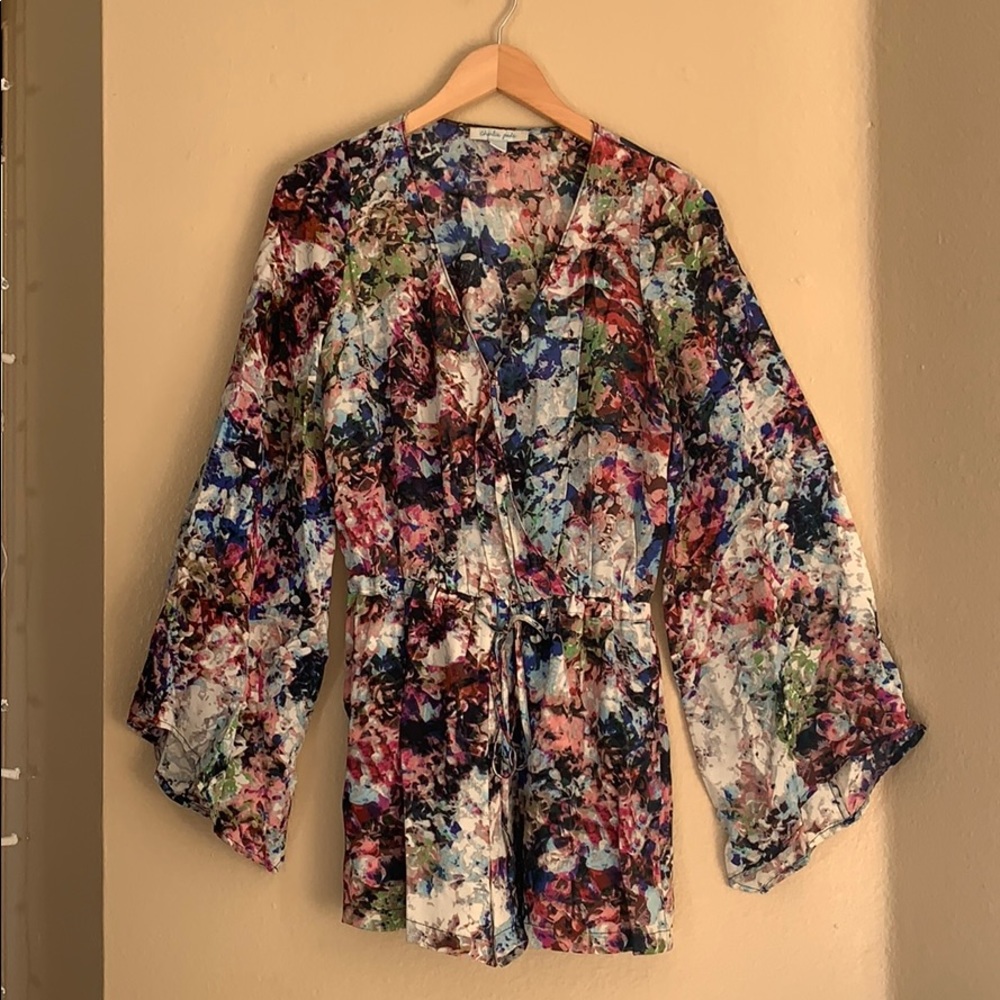 Watercolor Romper